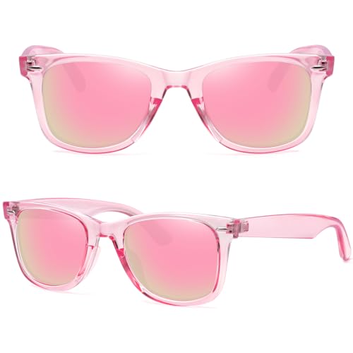 Image of MEETSUN Polarized Sunglasses for Women Men Classic Retro Square Frame Driving Sun Glasses UV Protection