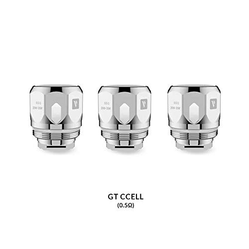 Vaporesso GT1 Coils 0.2ohm, GT Mesh Coils 0.18ohm, GT CCELL2 Coils 0.3ohm, GT CCELL Coils 0.5ohm, GT6 Coils 0.2ohm, GT2 Coils 0.4ohm, GT8 Coils 0.15ohm, GT4 Coils 0.15ohm Sin nicotina y tabaco