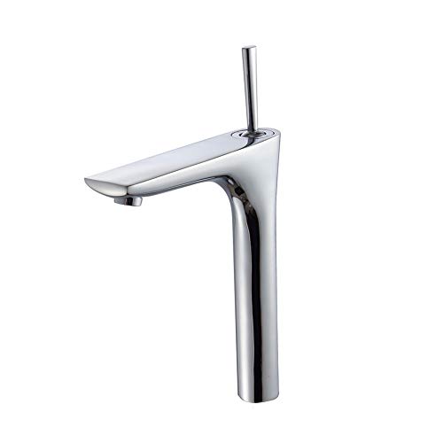 JF-XUAN Tap Bathroom Sink Taps S-5052 Creative Washbasin Taps Brass Material,Cold And Hot Water, Water Saving,Bathroom Sink Mixer Taps,Bathroom Taps Faucet