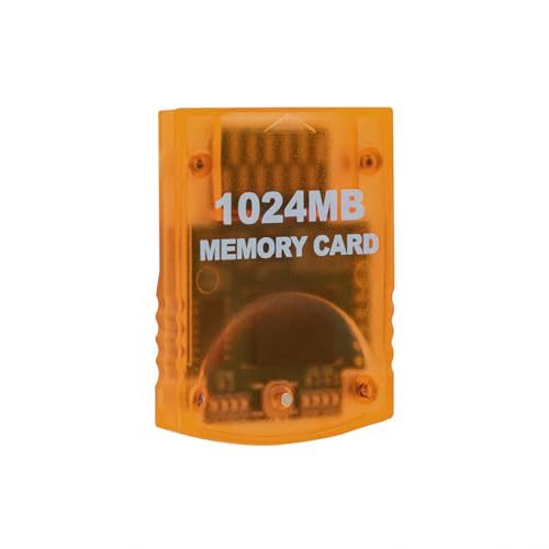 Mcbazel Carte mémoire de Stockage de Jeu de 1024 Mo pour Console Wii/Gamecube GC