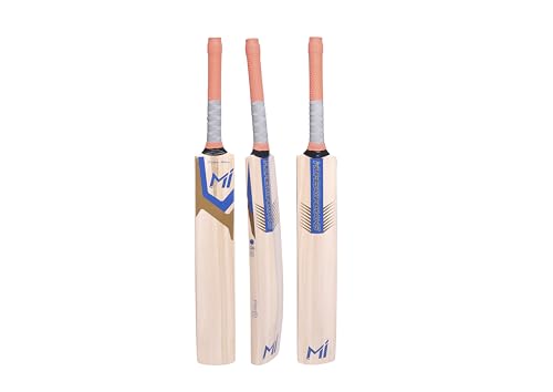 Image of playR Smart Kashmir Willow Bat - Cricket Bat for Leather Ball, High Performance Cricket bat for Power Shots, Lightweight for Training, Casual, Club Matches for All Season
