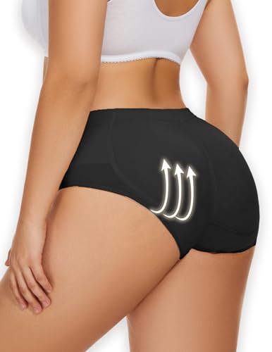 Butt Lifter Panties Underwear for Women with Removable Pads Seamless Booty Pads Hip Enhancer Panty