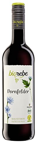 BIOrebe Dornfelder Rotwein Qualitätswein, 750ml (1er Pack)