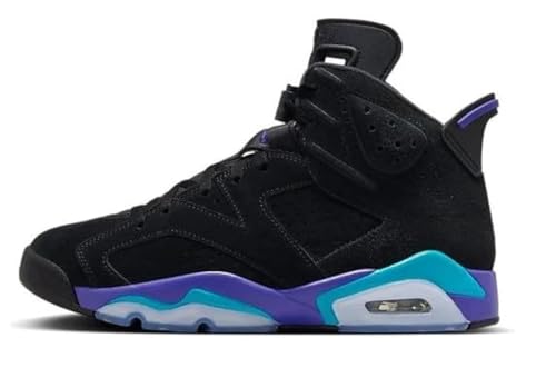 Retro Air Jordan 6 - Black, Bright Concord, Aquatone by Nike