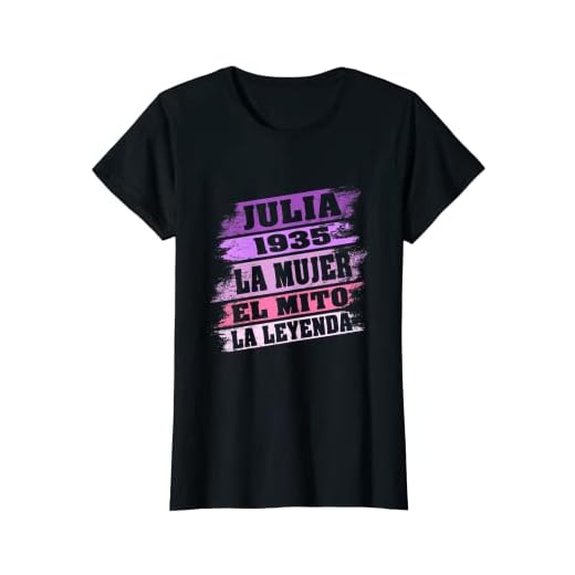 Mujer 87 Cumpleaños Nombre Julia Regalo Años Divertido Camiseta