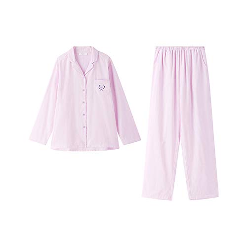 YL Pijamas para Mujer Algodón Lindo y Dulce Cómodo y Transpirable Ropa...