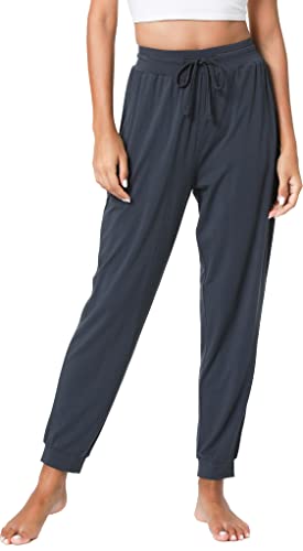 Image of LazyCozy Bamboo Viscose Jogger Pajama Pants for Women