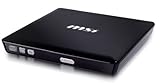  MSI External DVD+/-RW for X320/340, Black Noir Lecteur de disques optiques - Lecteurs de disques optiques (Black, Noir, 2 Mo, 24x, 24x, 24x, 24x)