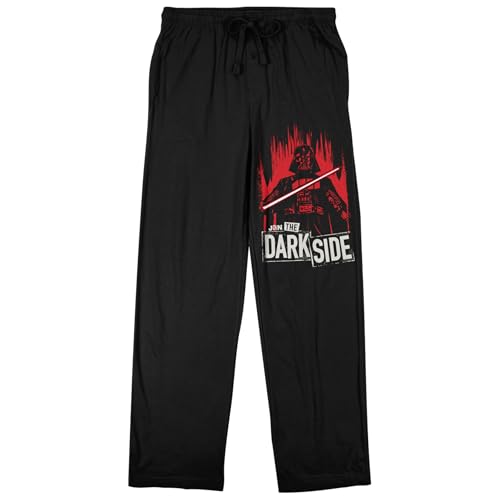Star Wars Episode IV Join The Dark Side Adult Black Sleep Pajama Pants
