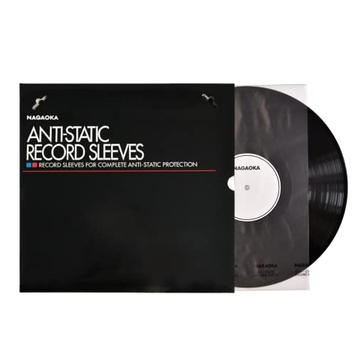 Pochettes antistatiques Nagaoka RS-LP2 pour ranger sa collection de vinyles