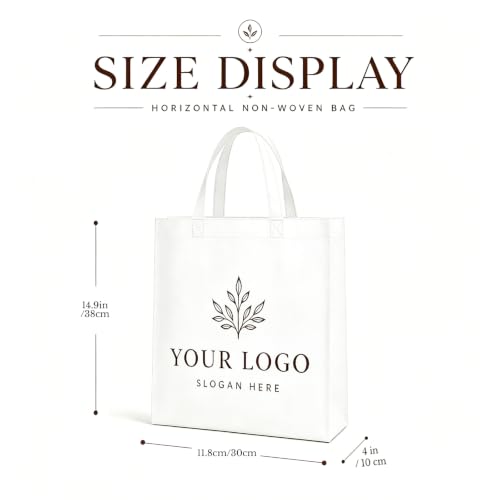Wubaijin Custom Tote Bags 50-1000 Pack