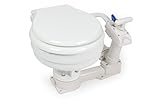 wellenshop Boot WC mit Handpumpe Bootstoilette Schiffstoilette Bordtoilette Toilette