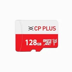 CP PLUS 128GB microSDXC Memory Card Grade UHS-3 Class 10, Up to 70 Mbps Reading & 30 Mbps Writing Speed with High Performance of Data Transfer & Lower Power Consumption for Portable Devices| CP-UM128C