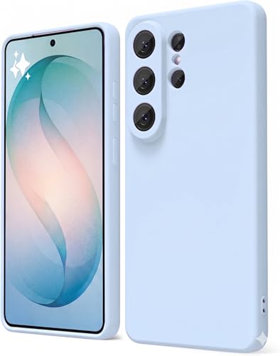 Image of DIZORO Samsung Galaxy S26 Ultra Case, Liquid Silicone Cover with Camera Protection Anti-Scratch Soft Microfiber Lining Shockproof Protective Phone Back Cover Case (Carolina)