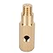 Oil Pressure Adapter T Piece Sender, Brass T Piece Adapter for Falcon BA BF FG, 14/ NPT Female Male 18/ NPT Female Interface, Quality Brass Oil Pressure