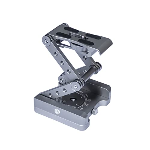 Wgp Z Flex Tilt Tripod Head Foldable 360° Panoramic Rotatable, Quick Release Plate Compatible For Dslr Camera Bracket Tripod & Slide Rail, Load Capacity 6.61Lb/3Kg #TOP2
