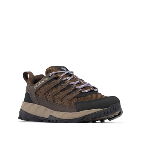 Columbia Womens Strata Trail Low, Cordovan/Granite Purple, 8.5