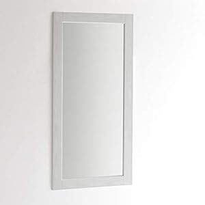 ARHome spiegel 120 x 60, witte as, Made in Italy