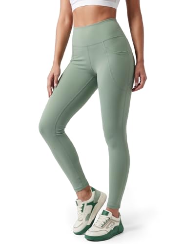 Image of JUNEBERRY Women's Solid Spandex Skinny Fit Activewear Legging | Stretchy, Lightweight & Comfortable for Gym Colors: Black, Navy, Light Grey, Sage, Cocoa, Wine, Mauve.