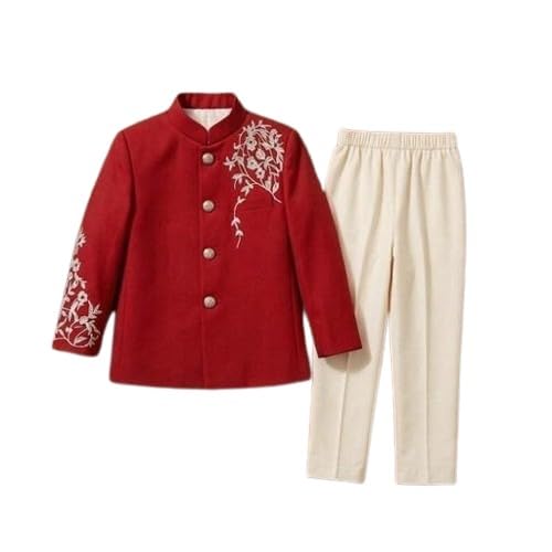 Image of Kid Boy's Ethnic Stylish Suit Set| Comfortable, Breathable, Lightweight, Skin Friendly|SL 134