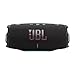 JBL Charge 6 - Portable Waterproof & Drop-Proof Bluetooth Speaker, Bold JBL Pro Sound & AI Sound Boost, 28Hrs Playtime, Built-in powerbank & Comes with a Sturdy/Removable Carrying Strap (Black/Teal)