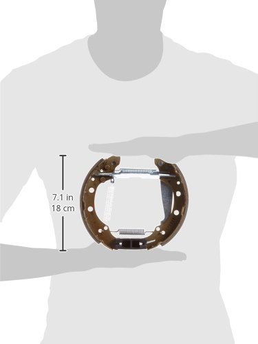 VALEO 554708 Jeu De Mâchoires De Frein - Compatible Citroën Xsara Picasso Et Peugeot Partner