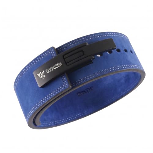 Image of 13MM CARBON FIBRE Weightlifting Lever Belt for Man and Women, Crafetd from Heavy Duty Genuine Leather with Heavy Duty Buckle, Professional Weight Lifting Belt