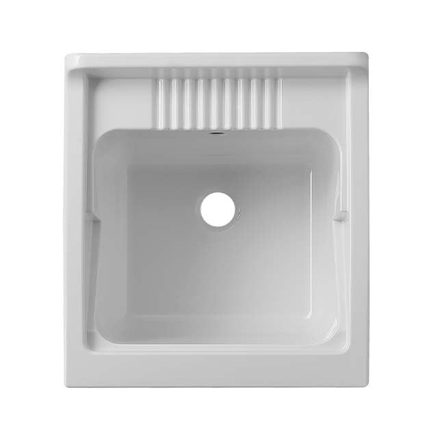 Kerrock Uni Light Wasbak Keri-Un Snow White 108 Zonder overloop 343x343x114mm