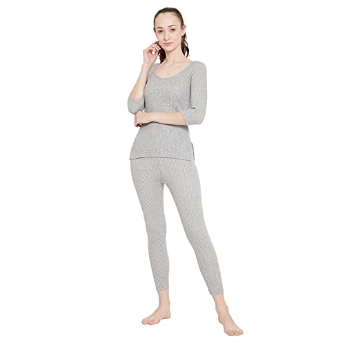 Image of NEVA ESANCIA Women Solid Winter Wear Thermal