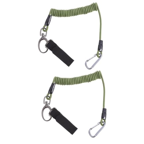 balacoo 2 Pcs Paddle Rope Tie Rope Kayaking Accessories Telescopic Style Kayak Leashes Elastic Leash