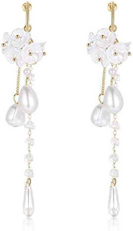 KRUCKEL Peach Blossom Flower Dangle Earrings – 7079161