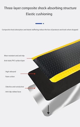 Tapis de sol antifatigue élastique et super résistant à l'usure - 7