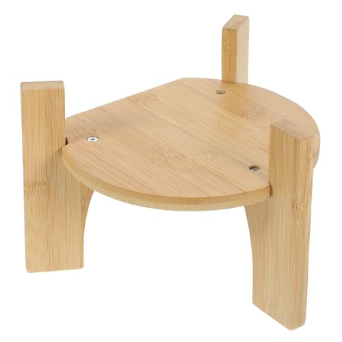 Alipis Drink Dispenser Stand - Water Dispenser Base for Glass Drink Dispensers, Vases, Fish Tanks - Eco-Friendly, Smooth Finish, 6.88x6.88x5.51 Inches