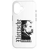 哲学者 フリードリヒ・ニーチェ 倫理学 道徳哲学 スマホケース iPhone 16 用