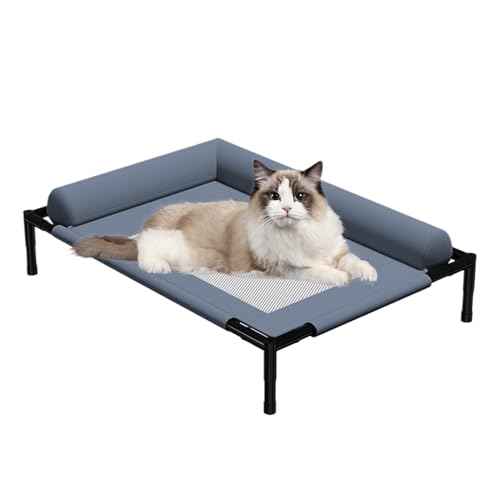 Hundekorb - hundehütte Outdoor | hundeliege erhöht | Atmungsaktives...