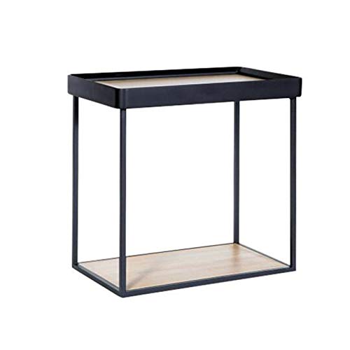 Mesa Auxiliar Mesita De Noche Estrecha/Mesa Auxiliar For Sofá, Armario Lateral con Estante De 2 Capas, Consola De Almacenamiento De Mesa Auxiliar For Entrada/Pasillo/Sala De Estar/Dormitorio