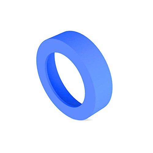 Gteller 4 PCS Eco-Friendly Non-Slip Silicone Coaster for 20oz, 30 oz Tumbler (Blue 70mm)