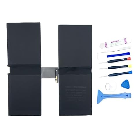 Pinsinholy A2387 Battery Compatible with iPad Pro 12.9 2021, iPad Pro 5th Gen 12.9 2021 A2378 A2379 A2461 A2462 MHNK3LL/A MHNH3LL/A with Tools Kit Cover