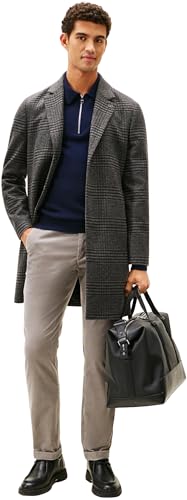 Tommy Hilfiger Herren Chino Hose Denton Corduroy Straight Fit, Grau (Hydrogen Grey), 31W/36L – Ansicht 4