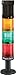 Tower Stack Light, 50mm, 24V AC/DC, Red-B, Bz-C, Short Base