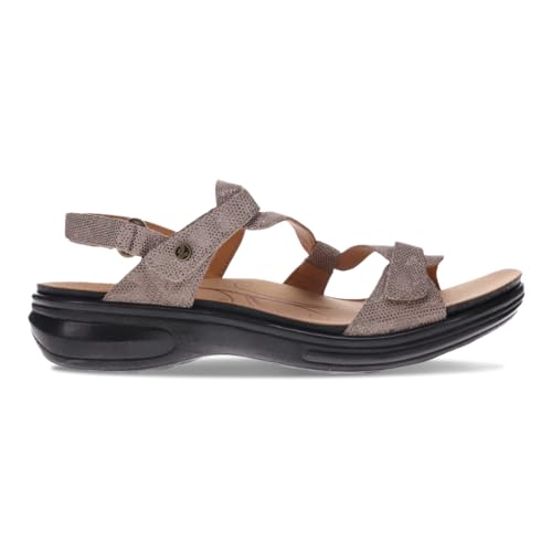 Image of Revere Shoes Emerald Back Strap Sandal for Women - Leather Sandals with Adjustable Straps - Lightweight Arch Support - Comfort Walking Sandals