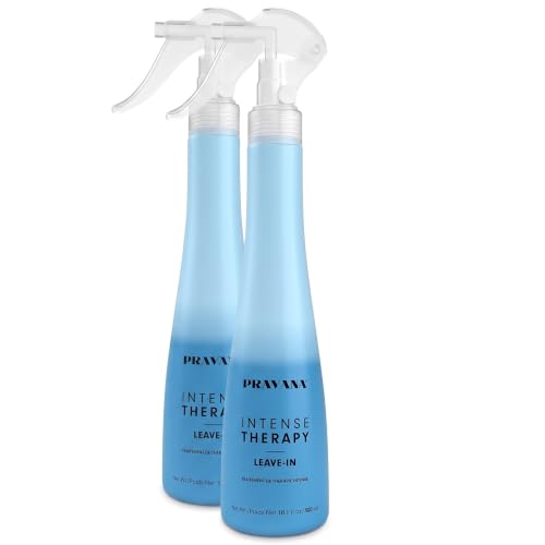 PRAVANA Intense Therapy Leave-In Conditioner Spray Treatment &amp; Detangler | Instantly Detangles &amp; Hydrates | Equalizes Hair Porosity | For All Hair Types | Strengthens &amp; Softens Hair