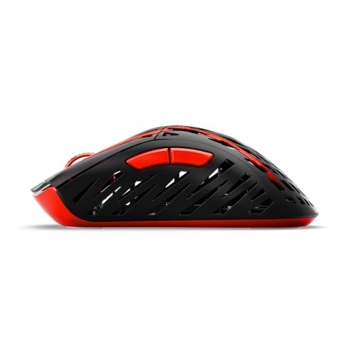 Image of PWNAGE Stormbreaker v3 Wireless Magnesium Gaming Mouse 8kHz - 50grams Ultralight Esports Pro Gamer Flawless Professional PAW3950 Xero Optical Sensor 36,000 DPI - 100% PTFE Skates Ergo -Bloodline