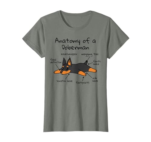 Perfetto design Dobermann per tutti coloro che amano i cani Doberman.