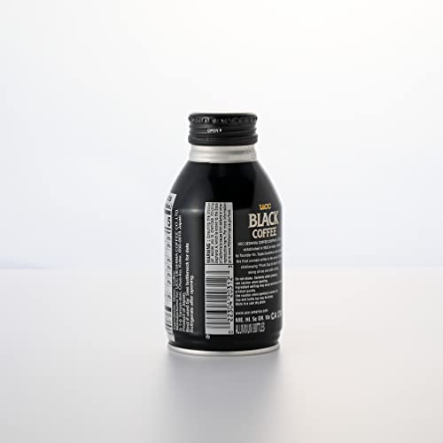 UCC Ready to Drink Black Coffee, 9.74 FL OZ (Pack of 24), All Natural Unsweetened Coffee, Instant Drinks, Ingredients Water & Coffee, Smooth and Creamy, Convenient Bottle, Imported from Japan