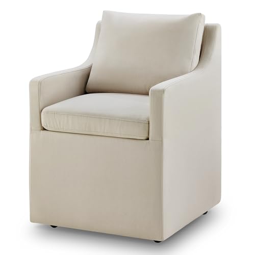 KISLOT Upholstered Chair with Rollers