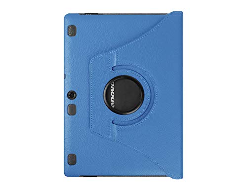 Adecuado para Lenovo Lenovo tab2 A10-70F Funda de Cuero para Tableta con Funda Protectora giratoria 360 para Empresas-Cielo Azul_Lenovo tab2 A10-70F / L