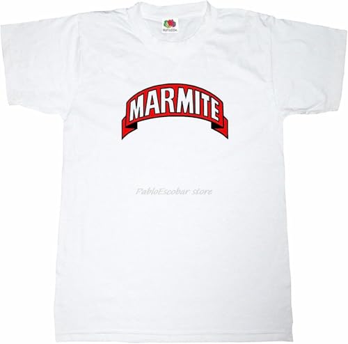 MARMITE Yeast Extract Food Mens-Fit 100% Cotton T-Shirt tee Shirt Male Brand Tshirt Summer Top Tees