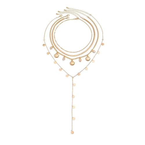 Bijoux de plage dorés et coquillage pour vos looks d'été