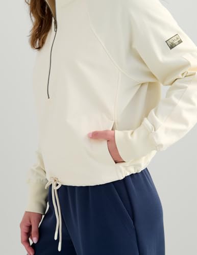 HUK Women's Cruiser Hybrid 1/2 Zip, Lightweight, Quick-Drying, Versatile Outdoor Pullover4